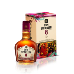 Medelln Ron Extra Anejo 8 Aos Gran Reserva  0.70L, 40.0%, gift