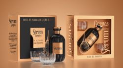 Srum Gorgas Rum Gran Reserva  0.70L, 40.0%, gift + 2 glasses